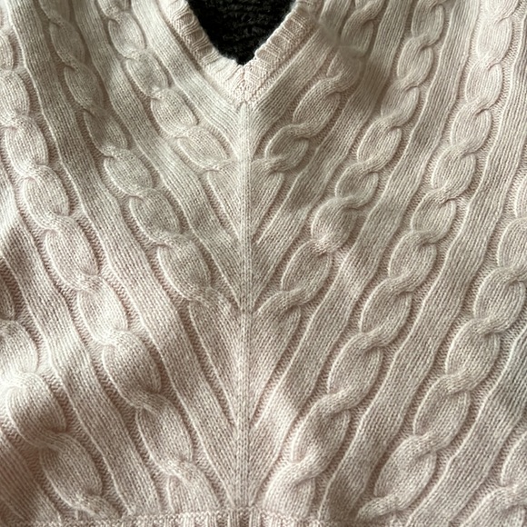 Ralph Lauren Black Label Halter Cashmere Top Small Pink - Picture 4 of 7